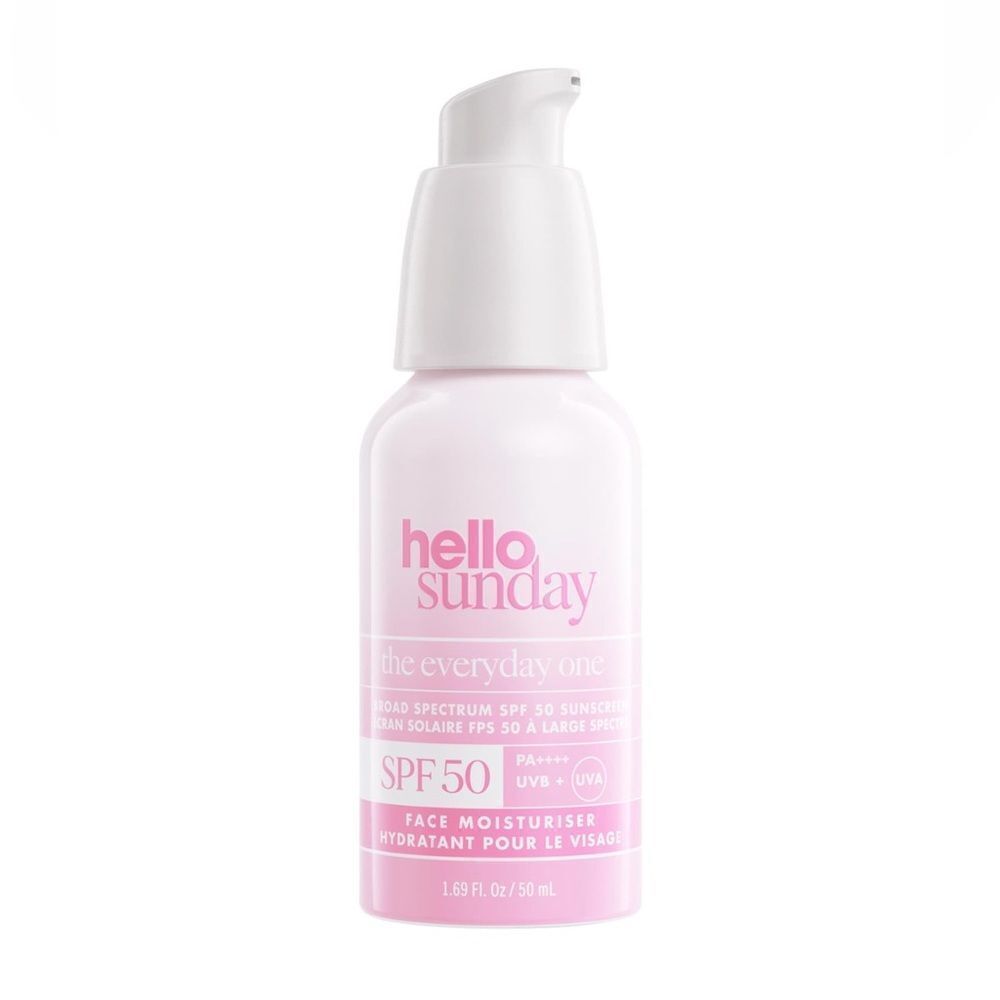 HELLO SUNDAY-The Everyday One SPF 50 Face Sunscreen Moisturizer - new in box